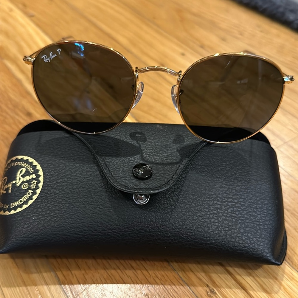 Ray-Ban Round Metal Polarized